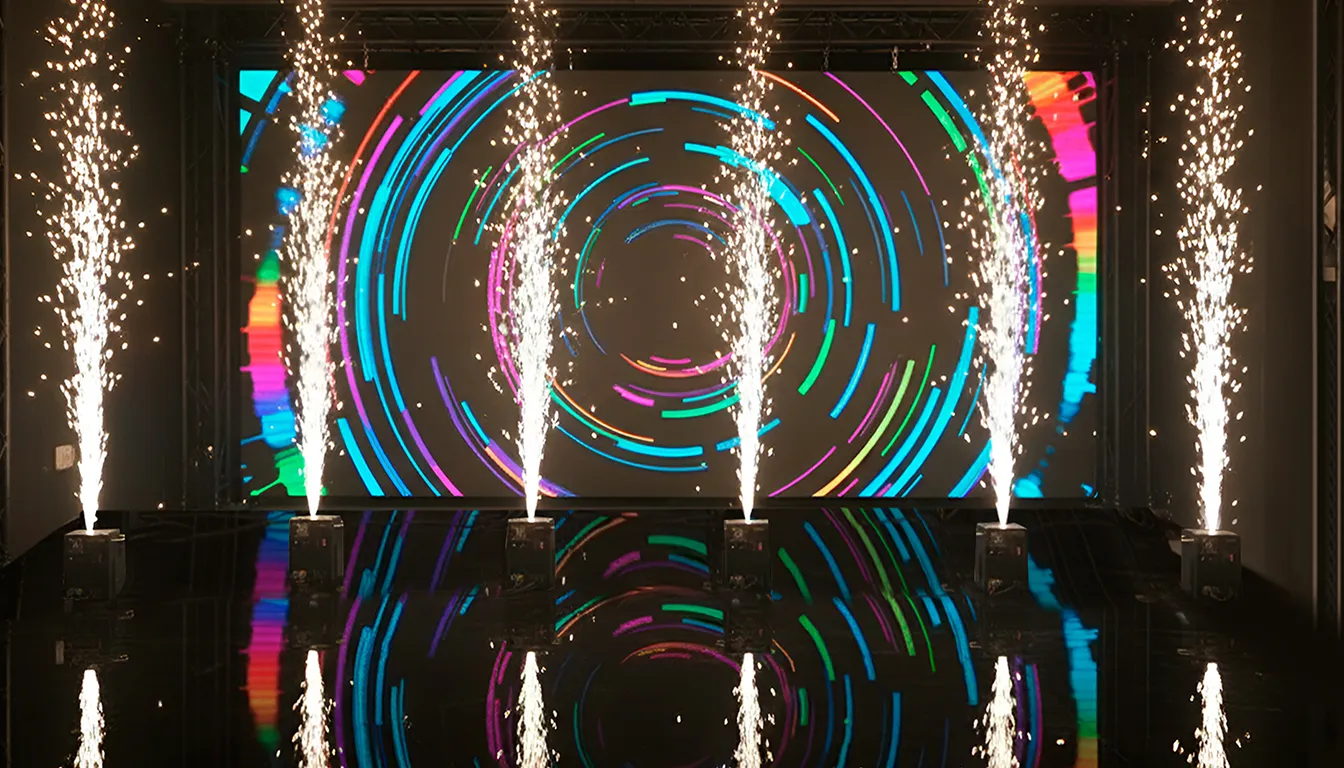 Professional special effects and pyrotechnic equipment - Renew Productions